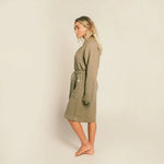 Load image into Gallery viewer, The Organic Gauzy Robe - Sage
