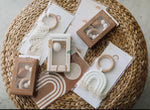 Load image into Gallery viewer, Nell Macrame Pacifier Clip | Blush

