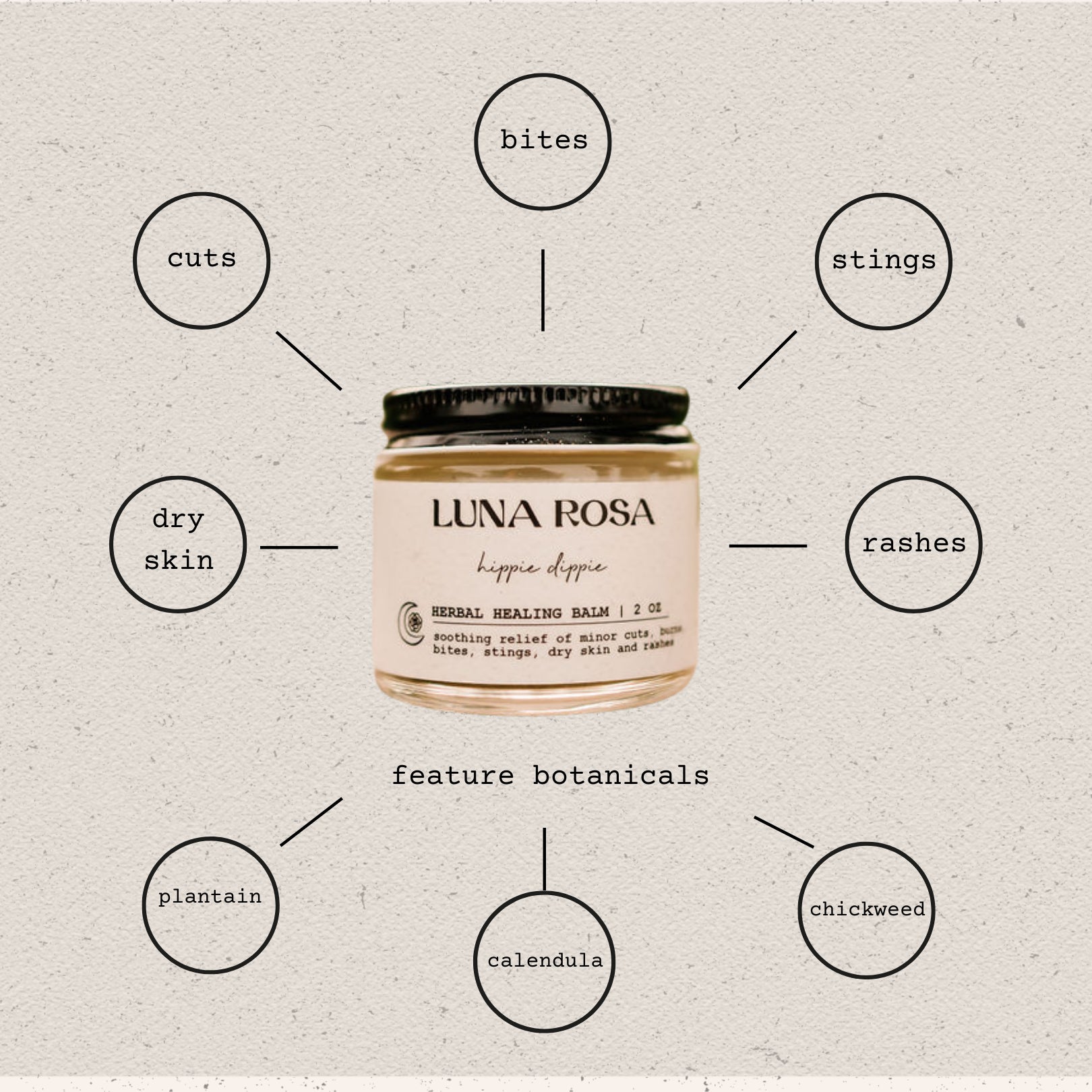 Hippie Dippie | Herbal Healing Balm