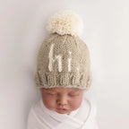 hi. Pebble Pom Pom Beanie Hat