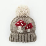 Load image into Gallery viewer, Mushroom Pom Pom Beanie Hat
