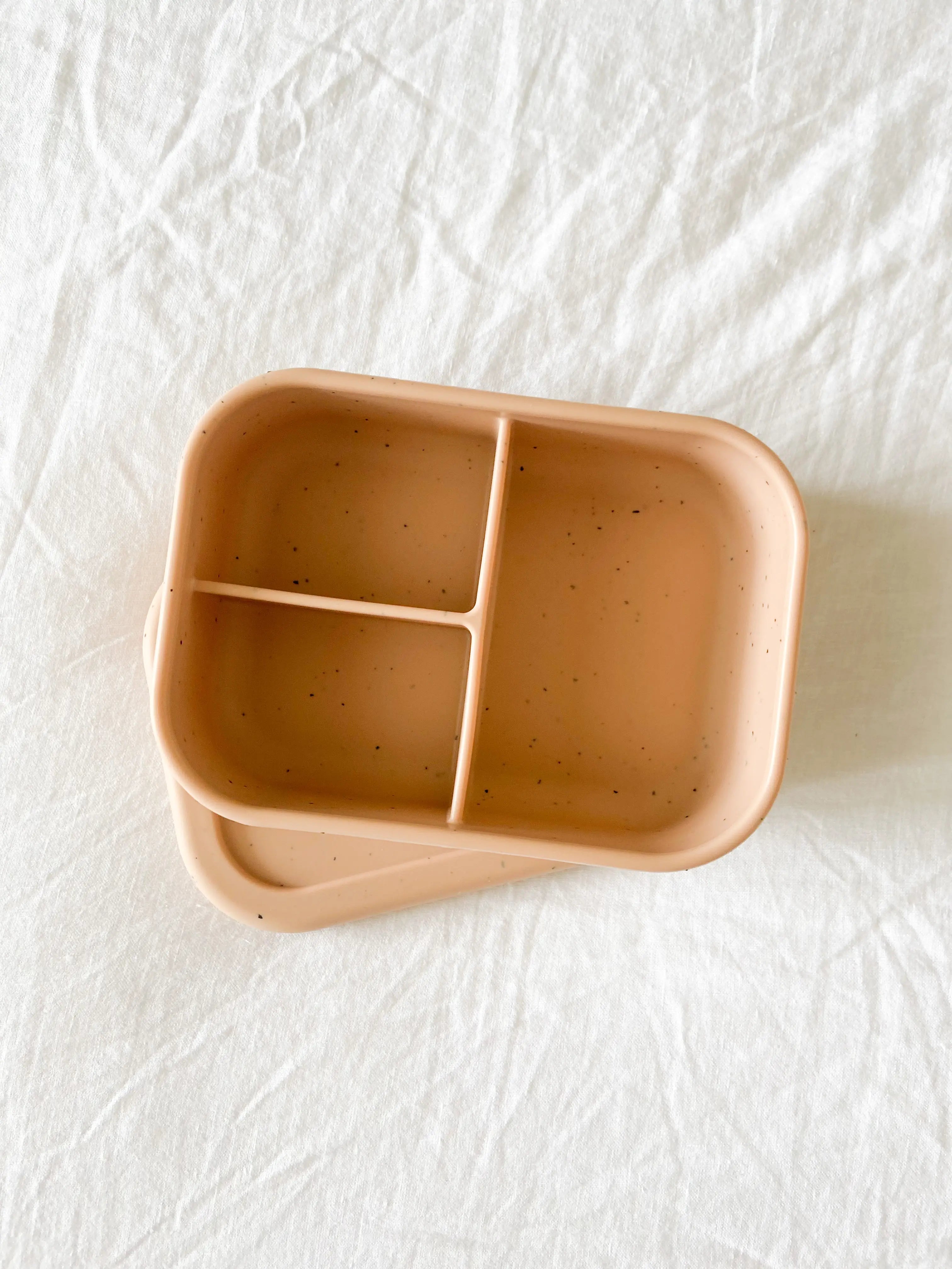 Silicone Bento Box  Sand Speckled – Humble Baby Goods