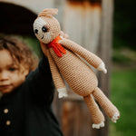 Load image into Gallery viewer, Organic Crocheted Rattle Toy | Sloth
