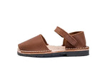 Load image into Gallery viewer, Pons Avarcas Frailera Toddler Sandals | Brown
