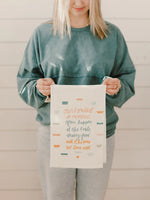 Load image into Gallery viewer, Our Fondest Memories | Flour Sack Towel
