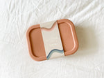 Load image into Gallery viewer, Silicone Bento Box | Coral Speckled

