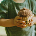 Load image into Gallery viewer, Organic Crocheted Veggie Rattle | Friendly Acorn
