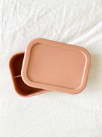 Load image into Gallery viewer, Silicone Bento Box | Coral Speckled
