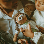 Load image into Gallery viewer, Crocheted Organic Doll | Scientist
