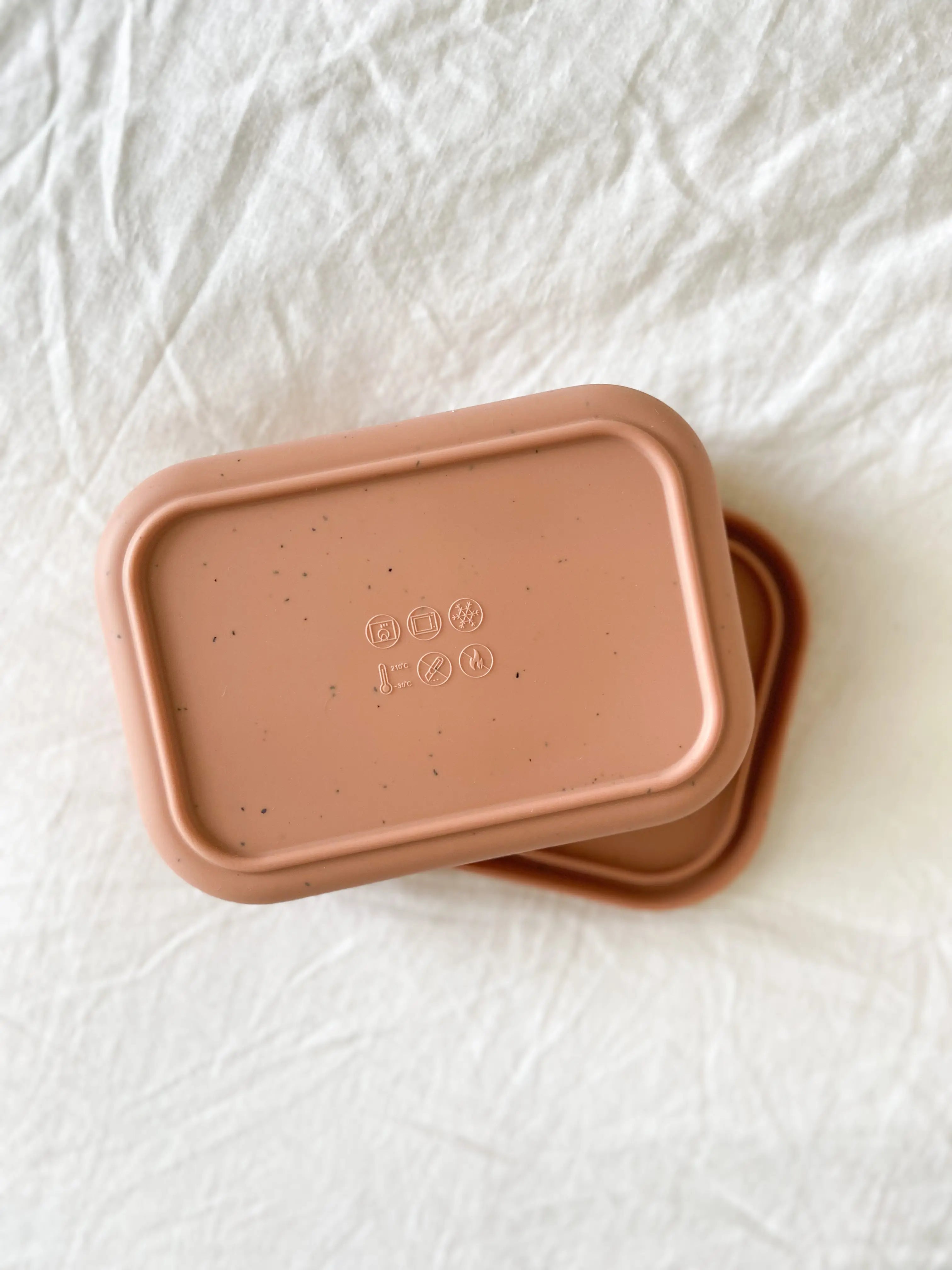 Silicone Bento Box | Coral Speckled