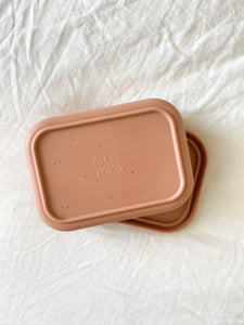 Silicone Bento Box | Coral Speckled