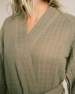 Load image into Gallery viewer, The Organic Gauzy Robe - Sage
