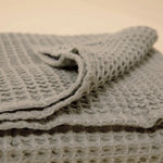 Load image into Gallery viewer, Organic Weightless Waffle Throw Blanket | Aloe
