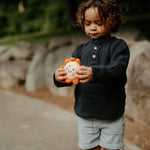 Load image into Gallery viewer, Organic Crocheted Nature Rattle | Friendly Sun
