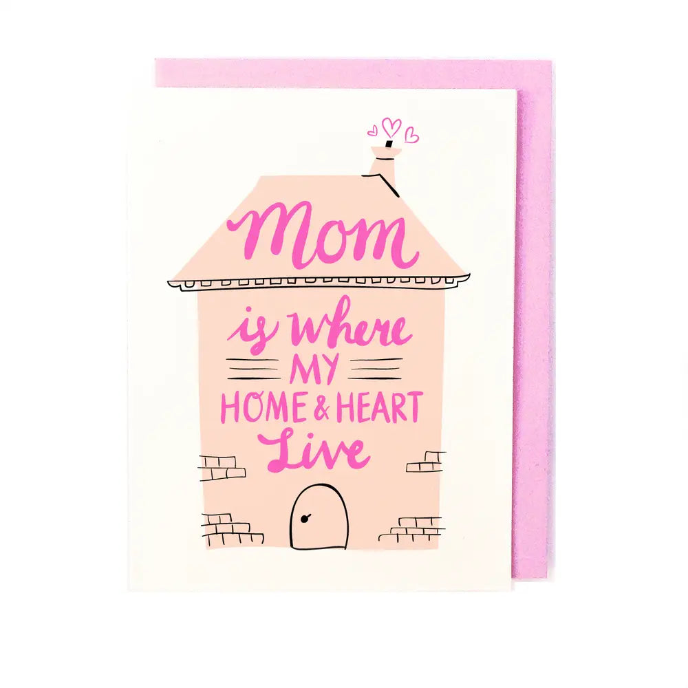 Mom Is Home Card