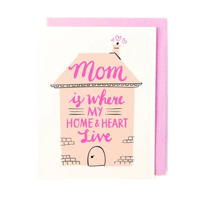 Mom Is Home Card