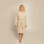 Load image into Gallery viewer, The Organic Gauzy Robe - Sand
