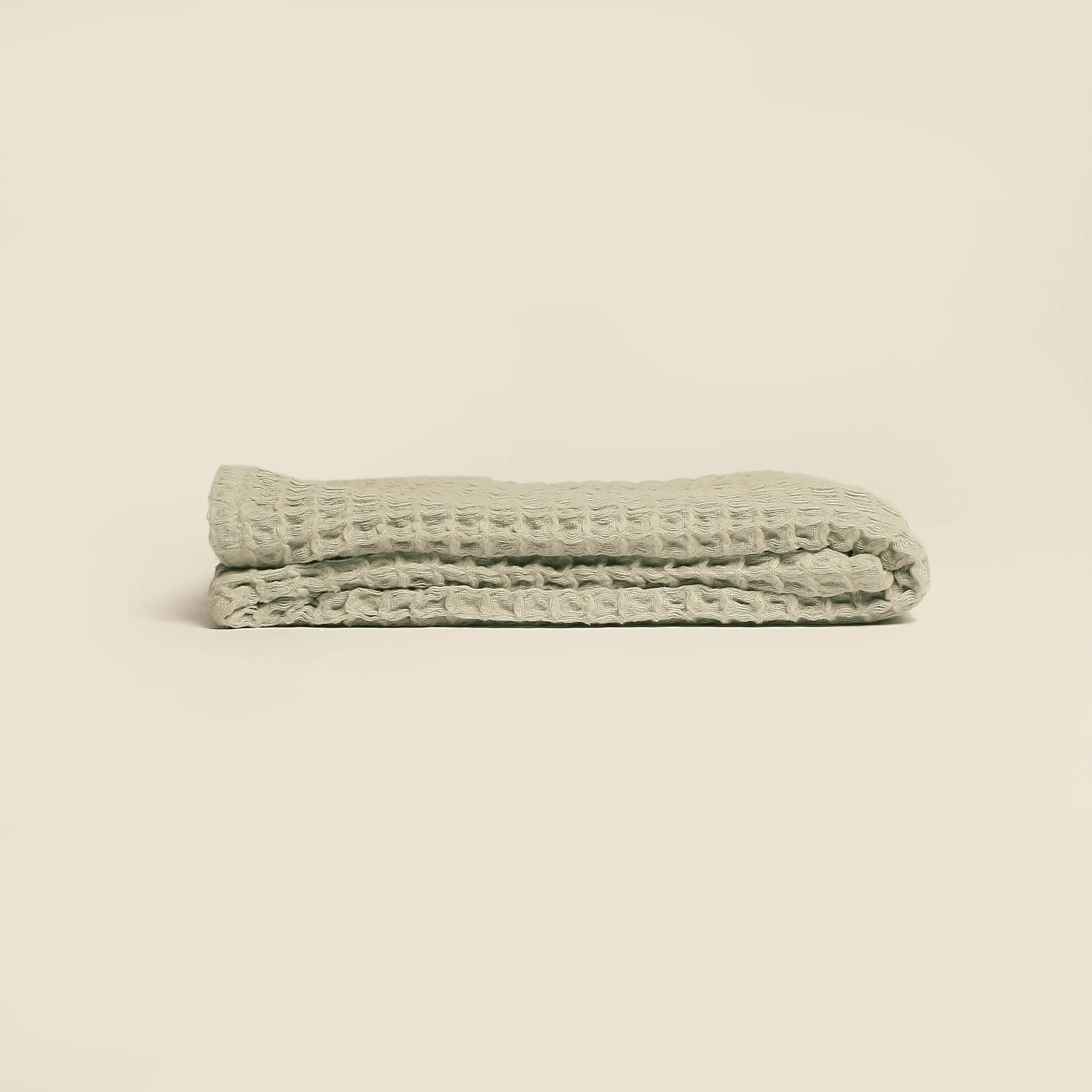 Organic Weightless Waffle Baby Blanket | Aloe