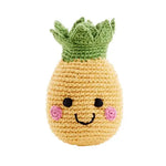 Load image into Gallery viewer, Organic Crocheted Fruit Rattle | Friendly Pineapple
