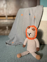 Load image into Gallery viewer, Organic Crocheted Rattle Toy | Lion
