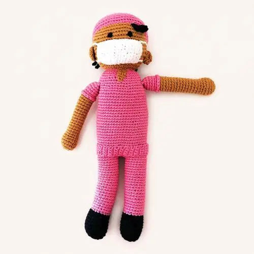 Crocheted Organic Doll | Hospital Hero