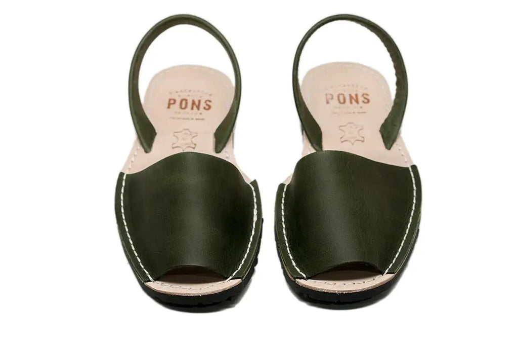 Pons Avarcas Classic Women's Sandals | Forest Green