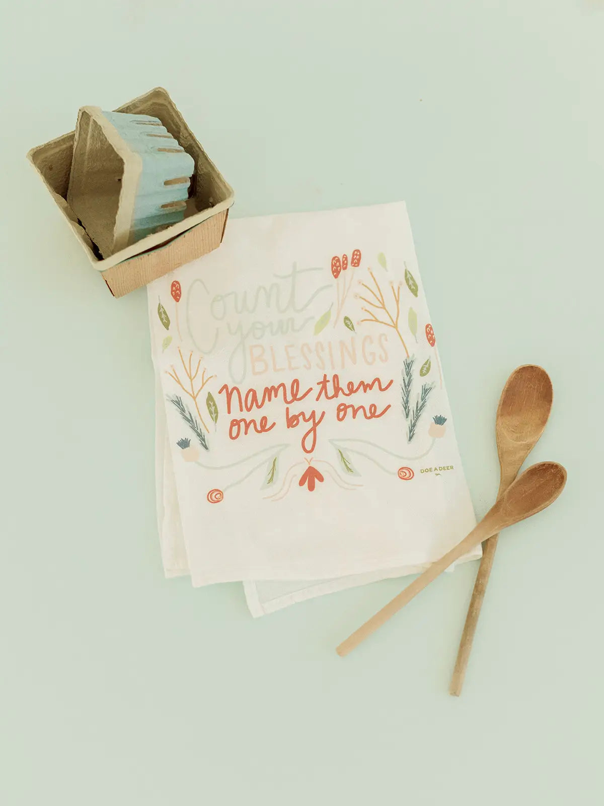 Count Your Blessings | Flour Sack Towel