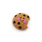 Load image into Gallery viewer, Organic Crocheted Sweets Rattle | Friendly Chocolate Cookie
