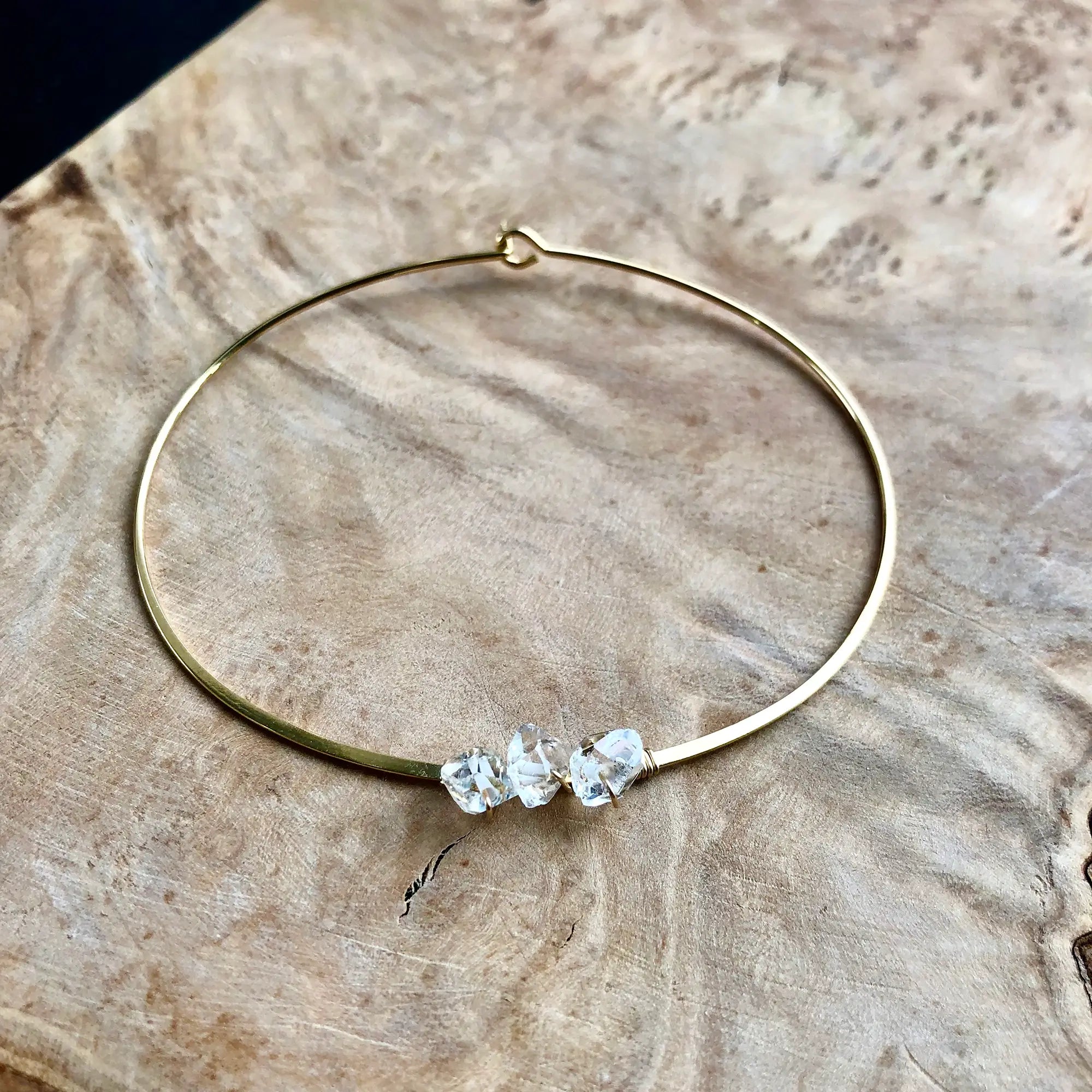 Herkimer Diamond Bracelet – TickleBugJewelry