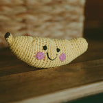 Load image into Gallery viewer, Organic Crocheted Fruit Rattle | Friendly Banana
