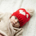 Load image into Gallery viewer, Sweetheart Valentine&#39;s Day Hand Knit Beanie Hat
