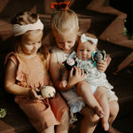 Load image into Gallery viewer, Organic Crocheted Nature Rattle | Friendly Bumble Bee
