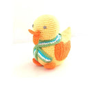 Load image into Gallery viewer, Organic Crocheted Rattle Toy | Duck
