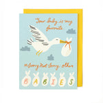 Load image into Gallery viewer, Favorite Baby Blue Card
