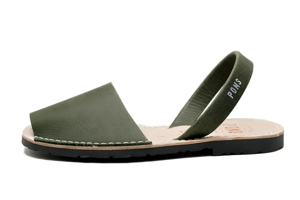 Pons Avarcas Classic Women's Sandals | Forest Green