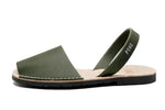 Load image into Gallery viewer, Pons Avarcas Classic Women&#39;s Sandals | Forest Green
