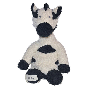 Organic Plush Toy | Zibby The Zebra