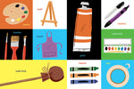 Load image into Gallery viewer, 100 First Words for Little Artists
