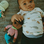 Load image into Gallery viewer, Organic Crocheted Doll | Peg Leg Pirate
