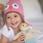 Load image into Gallery viewer, Crocheted Organic Doll | Blue Mermaid

