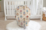 Load image into Gallery viewer, Balloon Parade | 100% Organic Cotton Muslin Baby Bedding
