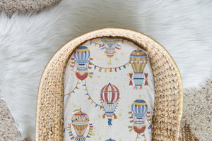 Balloon Parade | 100% Organic Cotton Muslin Baby Bedding