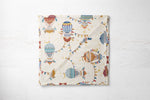 Load image into Gallery viewer, Balloon Parade | 100% Organic Cotton Muslin Baby Bedding
