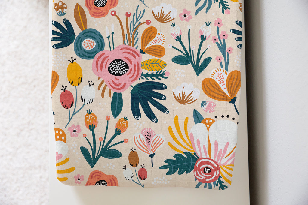 Bloom | 100% Organic Cotton Muslin Baby Bedding