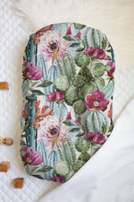Load image into Gallery viewer, Cactus Blossoms | 100% Organic Cotton Muslin Baby Bedding
