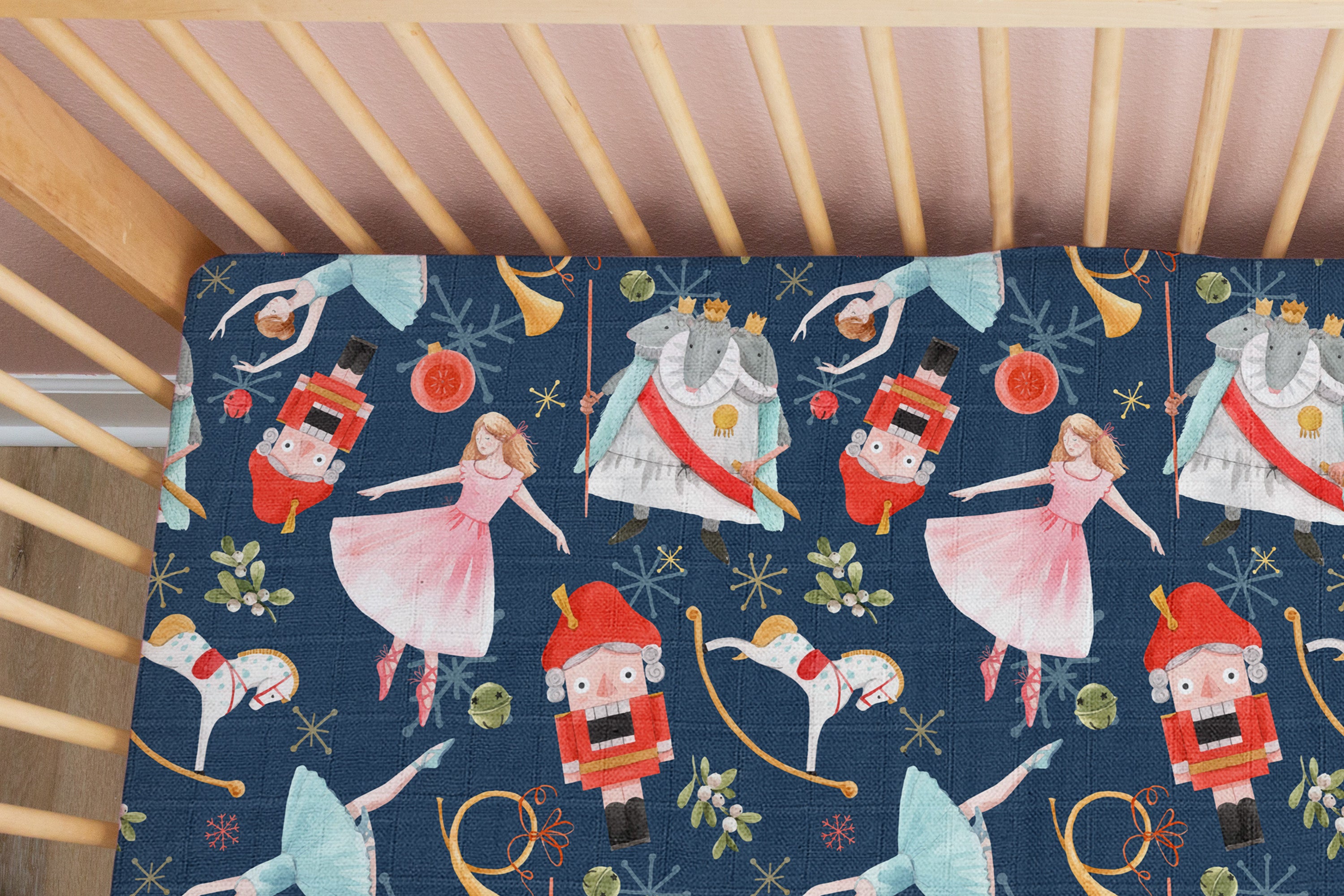 Clara's Dream | 100% Organic Cotton Muslin Baby Bedding