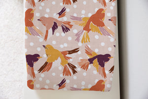 Fly Away Birdies | 100% Organic Cotton Muslin Baby Bedding