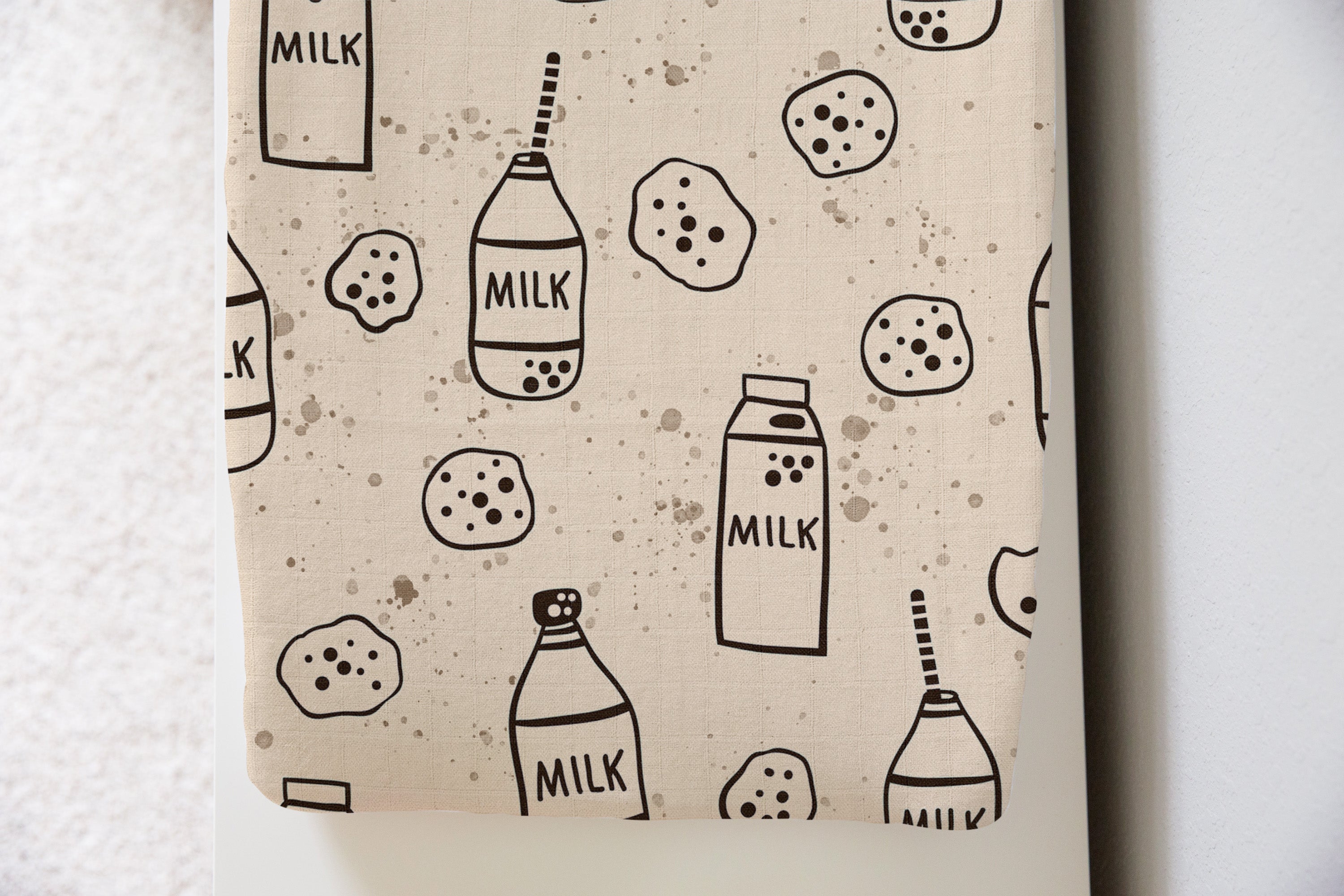 Milk & Cookies | 100% Organic Cotton Muslin Baby Bedding