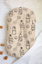Load image into Gallery viewer, Milk &amp; Cookies | 100% Organic Cotton Muslin Baby Bedding
