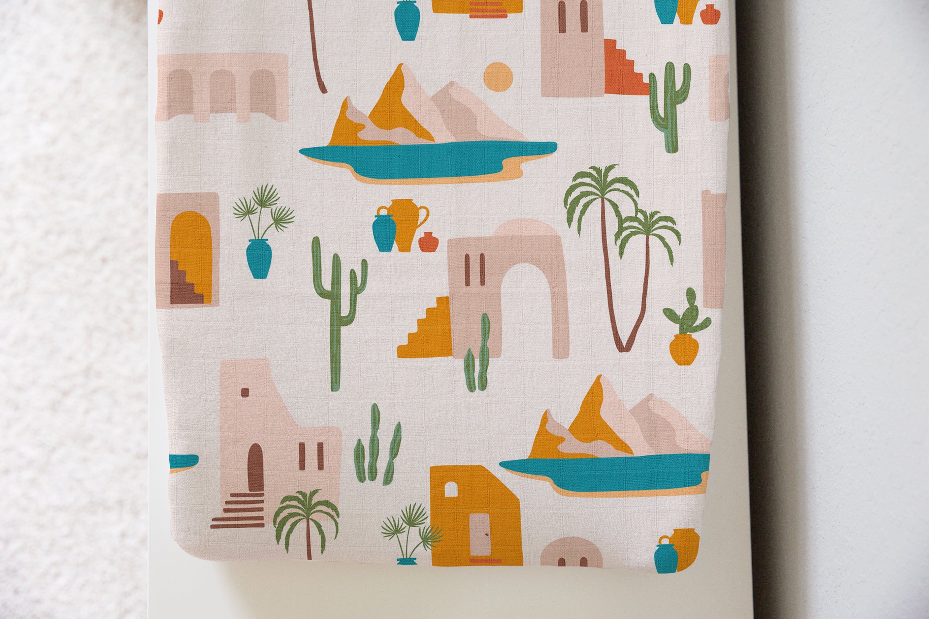 Desert Dreams | 100% Organic Cotton Muslin Baby Bedding